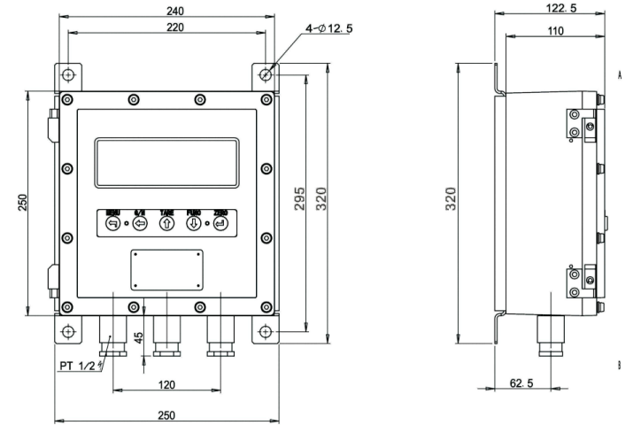 TR700-Ex 防爆工业称重控制显示器TR700-Ex
